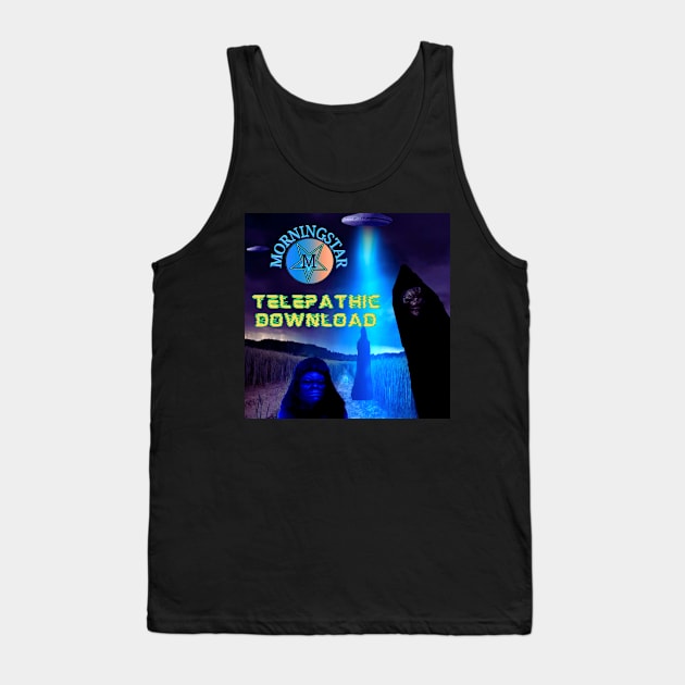 Morningstar- Telepathic Download Tank Top by Erik Morningstar 